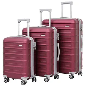 Newest Trolley Case Luggage Travel Bags And Hard Suitcase ABS Carry On Luggage 3pcs Set Travel Luggage