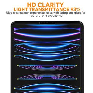 ฟิล์มกระจกนิรภัยแบบใส 9H สำหรับ iPad Pro 11 นิ้ว ป้องกันการแตก ป้องกันรอยขีดข่วน - Product Image 5