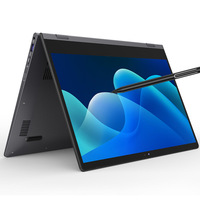 Ordinateur portable Intel à écran tactile, léger et portable, avec carte graphique intégrée, stockage SSD, écran 10,95 pouces, résolution 1920x1200, métal