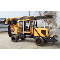 Nouvelle Arrivée : Machine de Forage Rotative Hydraulique Diesel pour Vis de Fondation à Haute Efficacité