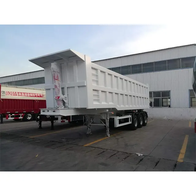 Nhiệm vụ nặng nề 3 trục 30 M3 xe tải Trailer