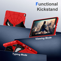 Étui robuste et résistant pour iPad 5e et 6e génération 9.7 Air 2 Pro 9.7 avec béquille et bandoulière, design de dessin animé pour enfants, OEM ODM