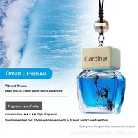 Pendentif diffuseur de parfum en verre pour voiture avec huiles essentielles et éliminateur d'odeurs – Vente directe usine