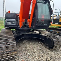 Excavatrice hydraulique sur chenilles Hitachi ZAXIS210 d'occasion, de haute qualité, fabriquée au Japon, à vendre à prix avantageux