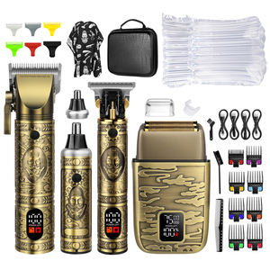 Morui tam aralık kiti yeni saç makasları profesyonel saç düzeltici burun düzeltici tüm Metal gövde ile 4 in 1 erkek tıraş makinesi Set - Product Image 3