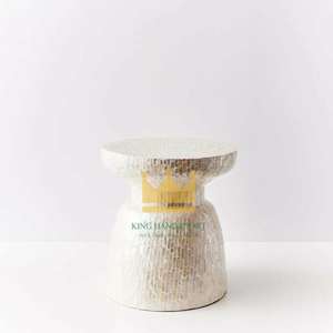 Artículos calientes Mesa auxiliar de lujo con Incrustaciones de nácar, muebles de sala de estar, taburete MOP, mesa auxiliar moderna hecha en Vietnam - Product Image 3