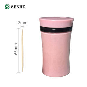 Mịn Vòng dùng một lần thân thiện với môi tre tăm xỉa răng 6.5cm từ Trung Quốc cho đám cưới cắm trại sự kiện - Product Image 2