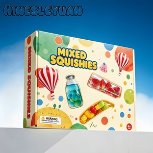 Colorful Mixed Fruit Shapes Soft Squishy Slow Rising Tactile Sensory Calming Squeeze Toy - Product Image 2