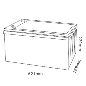 Mhb MMD250-12 12v/250ah 건조 12v 250ah 태양 <span class=keywords><strong>Agm</strong></span> <span class=keywords><strong>Vrla</strong></span> 가격 납산 딥 사이클 배터리 무역 - Product Image 2