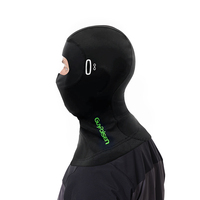 Cagoule de performance solide avec logo personnalisé pour hommes et jeunes Masque de sport intégral ajusté pour le football américain