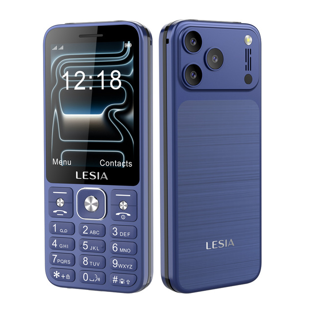 NEW 3.0inch Apple Look GSM Mobile Phones 3000mah Dual SIM Cards Standby Regular Keypad 2G Non-Android Big Memory Feature Phone