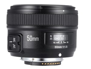 YONGNUO YN50mm F1.8 YN35mm F2.0 objectif mise au point automatique pour appareils <span class=keywords><strong>photo</strong></span> reflex numériques <span class=keywords><strong>Canon</strong></span> Nikon D7100 D3200 D3300 <span class=keywords><strong>D3100</strong></span> D5100 D90 600D 650D - Product Image 2