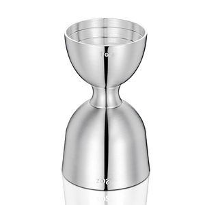 Op Maat Gemaakte Dubbelzijdige 1Oz 1.5Oz 2Oz Spiegel Afgewerkte Wodka Whisky <span class=keywords><strong>Cocktail</strong></span> Roestvrijstalen Maatbeker - Product Image 2