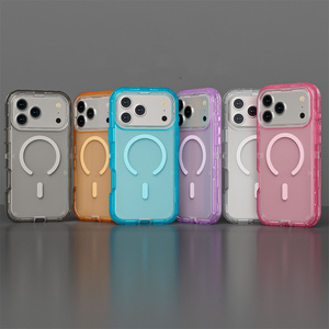 ผู้ผลิตเคสโทรศัพท์แบบ 360 องศา ป้องกันแรงกระแทก สำหรับ <span class=keywords><strong>iPhone</strong></span> 12 <span class=keywords><strong>13</strong></span> 14 15 16 17 Pro Max <span class=keywords><strong>เคส</strong></span>ใสแบบหนา ป้องกันรอยเหลือง - Product Image 6