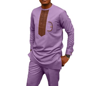 Articles en gros à vendre : Nouvel ensemble patchwork best-seller – Ensemble décontracté 2 pièces pour <span class=keywords><strong>homme</strong></span> de style ethnique africain 1139308 – Elegance Apparel - Product Image 5