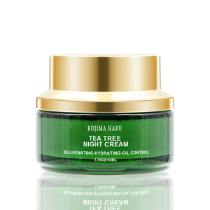 Ensemble de soins de la peau à l'arbre à thé biologique naturel en marque propre, ensemble de soins de la peau éclaircissant, hydratant et lissant pour le jour et la nuit - Product Image 4