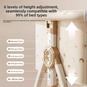 Lit bébé et berceau multifonctionnel portable pour nouveau-nés 0-36 mois, lit pliant avec fonction de rattachement au grand lit – Vente chaude - Product Image 4