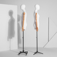 Maniquí de Medio Cuerpo Humano, Lujoso, Decorativo, Duradero, Hermoso, Realista, Versátil, Estable y Clásico, de Proveedor Chino