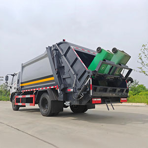 Camion de compactage manuel de déchets de construction haute capacité 10 m³ – Nouveau véhicule de transport de déchets - Product Image 4
