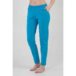Pantalones de Pijama de Jersey para Mujer en Colores Básicos, Suaves y Casuales, Azul Marino, 240 g/m² - Product Image 6