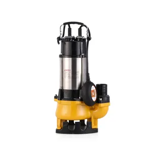 Vertical submersible sewage water pump with float switch