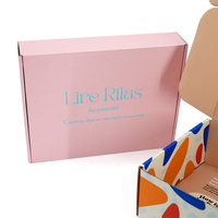 Boîte d'expédition en carton ondulé écologique pour Noël, emballage personnalisé pour les produits de bain et de soin, les coffrets cadeaux et les ensembles de cadeaux de fin d'année