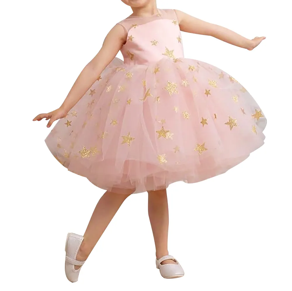 High quality Sofia Princess Costume Children Floral Sophia Party Gown girls for Halloween Pink Tulle Fancy Girls Dresses