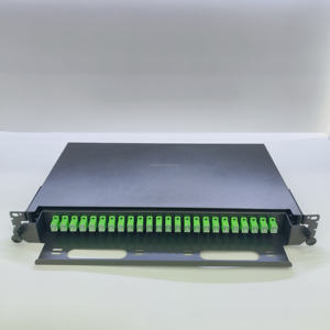 ODF de 24 Puertos, 24 Núcleos, Tipo Cajón SC APC, FTTH, Monomodo, Panel de Distribución Óptica, Panel de Conexión de Fibra Óptica con Adaptadores Pigtails - Product Image 2