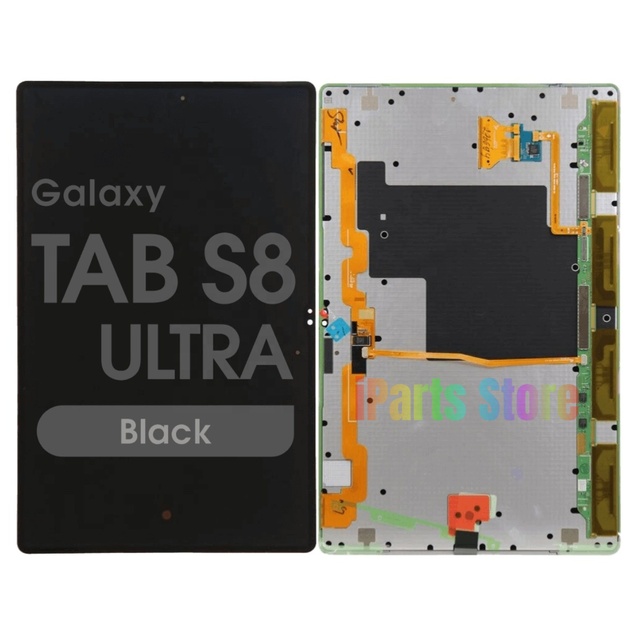 IPARTS Replacement AMOLED Display for Samsung Galaxy Tab S8 Ultra 14.6 SM-X900 SM-X906 Touch Screen Digitizer Assembly Black OEM
