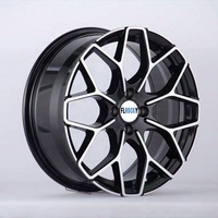 Jantes en Alliage Flrocky pour Voitures Particulières Smart 15 16 17 Pouces 3*112 4*100 pour Smart Fortwo Forfour 453 451