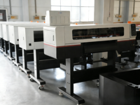 Nouvelle imprimante DTF A1 double I1600/I3200 à haute vitesse avec secoueur de poudre automatique et four pour les usines de vêtements