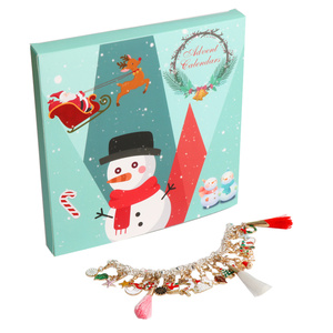 Navidad DIY Calendario <span class=keywords><strong>de</strong></span> Adviento para niños joyería calendarios <span class=keywords><strong>de</strong></span> Adviento 24 descuento el día <span class=keywords><strong>de</strong></span> Navidad los niños ciegos <span class=keywords><strong>de</strong></span> la Caja - Product Image 2