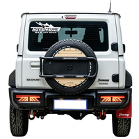 Support d'extension de roue de secours en alliage d'aluminium pour Suzuki Jimny, fixation sur hayon arrière, support de rangement modulaire