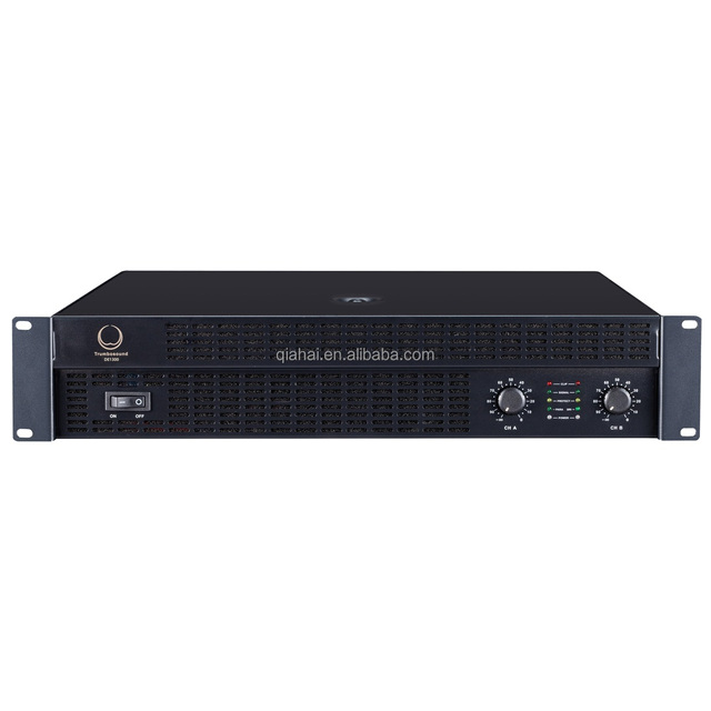 DE1300 2 Channel Pro Amplifier High Power 2CH X 1350W 8ohm CE Certified Steel Amplifier