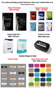 เทปปิดปาก30แถบในหนึ่งกล่องดีบุกการหายใจการนอนหลับที่ถูกต้องดีขึ้นแผ่นแปะปากที่แตกต่างกัน - Product Image 5