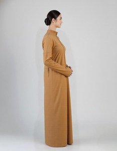 Kilang Jahit Pukal OEM Borong Muslimah Casual Autumn Sports Wear Set Menutup Aurat Breathable Knitting <b>Stretch</b> Ex-factory Price - Product Image 3