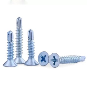 Tornillos Autorroscantes de Cabeza Avellanada con Recubrimiento de Zinc, Fijaciones Metálicas con Cabeza Phillips - Product Image 4