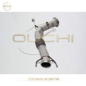 Tubo de Escape de Alto Flujo de Acero Inoxidable OUCHI para <span class=keywords><strong>BMW</strong></span> <span class=keywords><strong>118i</strong></span> F40 <span class=keywords><strong>B38</strong></span> 1.5T con Silenciador de Escape con Válvula y Protector Térmico - Product Image 5