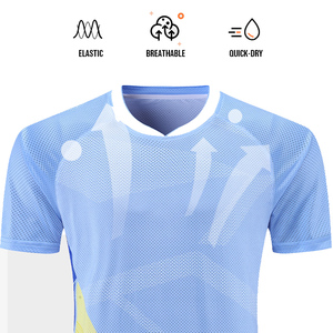 Chinjane <span class=keywords><strong>personnalisé</strong></span> hommes femmes <span class=keywords><strong>t</strong></span>-<span class=keywords><strong>shirt</strong></span> à séchage rapide Tennis <span class=keywords><strong>Badminton</strong></span> maillot respirant personnalisation impression Tennis <span class=keywords><strong>t</strong></span>-<span class=keywords><strong>shirt</strong></span> décontracté - Product Image 3