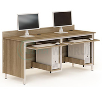 Table d'ordinateur pour étudiants, bureau d'ordinateur, design de bureau d'ordinateur, fournitures scolaires pour laboratoire informatique