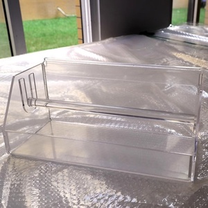 Pangdonglai <b>Transparent</b> Acrylic Roll <b>Bag</b> Holder Same Style Box Plastic Seafood Aquatic Products Zipper Woven Rice Storage - Product Image 5