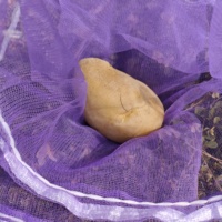 Sac en filet PE en gros pour l'emballage des pommes de terre, des oignons et des légumes avec cordon de serrage