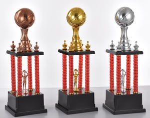 Trofeo de fútbol de plástico Shanchen, Copas de diseño personalizado en blanco, <span class=keywords><strong>Copa</strong></span> Trofeo, fabricación de medallas y trofeos de campeón de fútbol de oro - Product Image 4