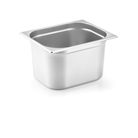 Récipient alimentaire en acier inoxydable de haute qualité de 200mm de profondeur nouveau Rectangle GN Pan pour une utilisation d'hôtel Équipement de service de restaurant et d'hôtel