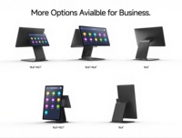 Terminal de point de vente SUNTEK SC1 15,6 pouces tout-en-un avec écran tactile capacitif, Android 14/Linux OS, caisse enregistreuse sans fil