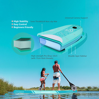 Planche de paddle gonflable portable tout-en-un (SUP) pour sports nautiques, idéale pour le dropshipping