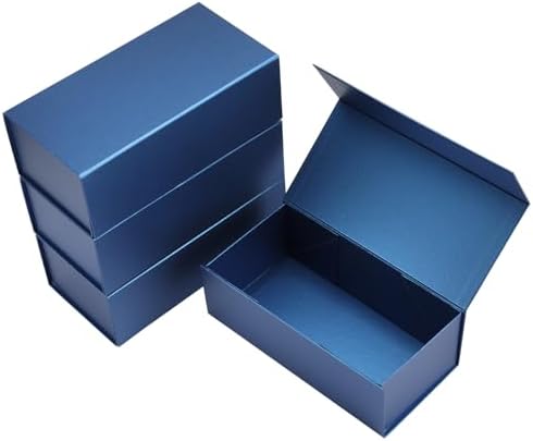4 pack blue-12x6x4 inch