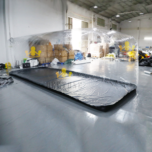 Kapalı ve Açık Alan Taşınabilir Araba Depolama Barınağı Örtüsü Çadırı Şişme Araba Kabarcık Kapsülü - Product Image 3