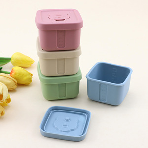 Leakproof Airtight BPA Free for <b>Kids</b> School Travel Microwave Dishwasher Safe Food Grade Silicone Food <b>Storage</b> <b>Box</b> - Product Image 1