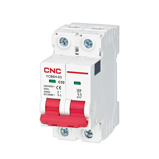 2 Pole 63 Amp Mcb Breakers 63a 16a Miniature Circuit Breaker